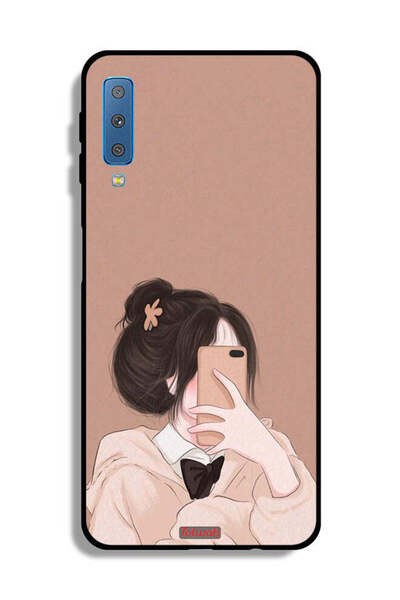 Tolwak غطاء حماية لهاتف Samsung Galaxy A7 (2018) لالتقاط صورة سيلفي