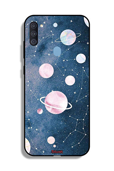 Tolwak Samsung Galaxy A11 Protective Case Cover Space Art