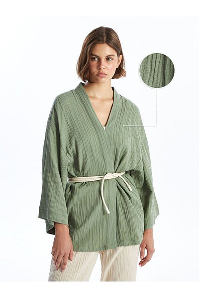 LC Waikiki Lcw Vision Shawl Collar Women's Kimono
