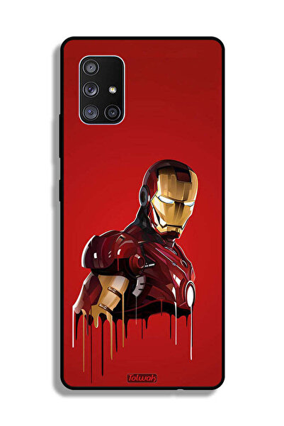 Tolwak غطاء حماية لهاتف سامسونج جالاكسي A71 5G برسومات الرجل الحديدي