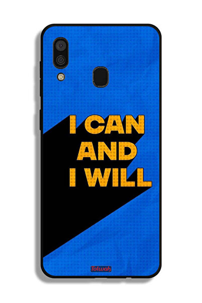 Tolwak غطاء حماية لهاتف سامسونج جالكسي A20 - أستطيع وسأفعل