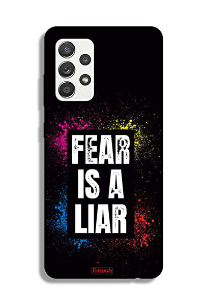 Tolwak Samsung Galaxy M32 5G Protective Case Cover Fear Is A Liar