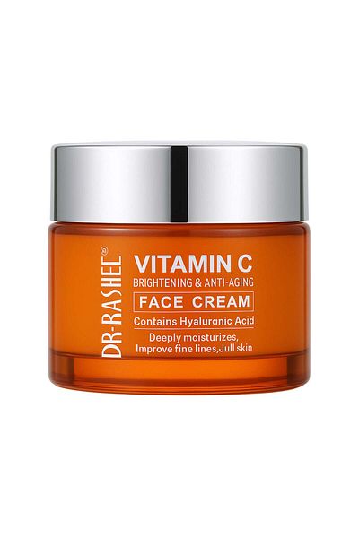 Dr.Relax Crema cu Vitamina C si Acid Hialuronic - Crema de fata Dr Rashel 50 gr