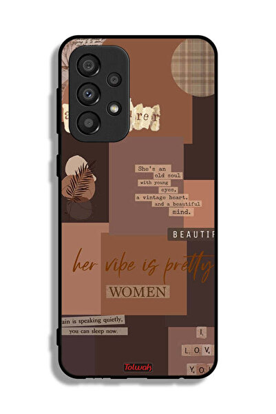 Tolwak Samsung Galaxy A33 5G Protective Case Cover Adventurer Women