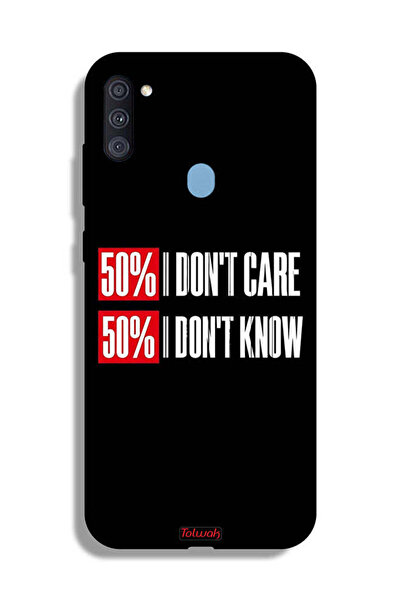 Tolwak غطاء حماية لهاتف سامسونج جالكسي A11 لا يهمني