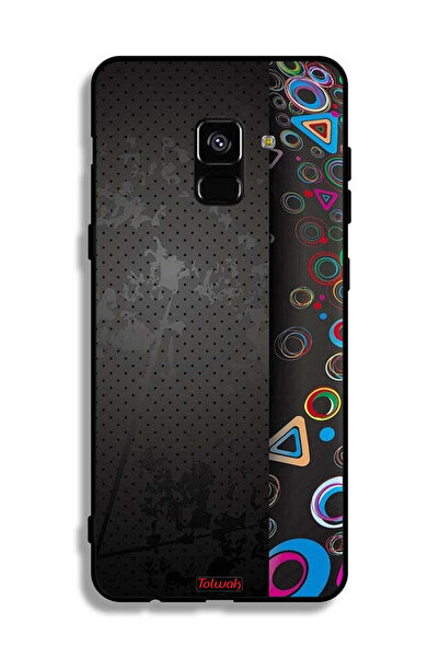 Tolwak غطاء حماية بنمط نمط لهاتف Samsung Galaxy A8 Plus (2018)
