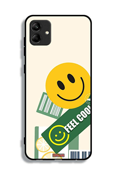 Tolwak غطاء حماية لهاتف Samsung Galaxy A04e بملصق Feel Cool