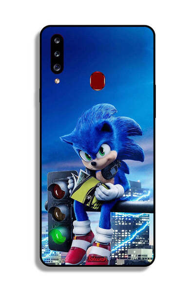 Tolwak غطاء الحماية Samsung Galaxy A20s Samsung Galaxy A20s غطاء الحماية سونيك للقراءة الصوتية