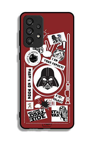 Tolwak غطاء حماية لهاتف Samsung Galaxy A73 5G ملصق Welcome To The Dark Side