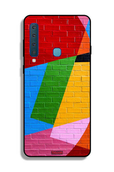 Tolwak غطاء حماية لهاتف Samsung Galaxy A9 (2018) برسومات جدارية ملونة