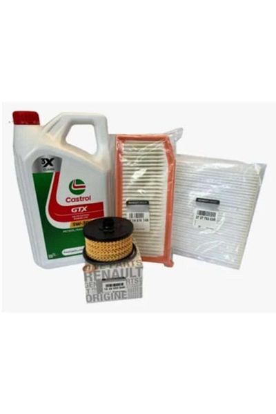 OMC Pachet Revizie Dacia Logan / Sandero 0.9 TCE Euro 6 Ulei Castrol RN17