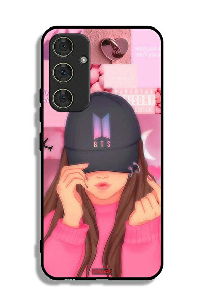 Tolwak غطاء حماية لهاتف سامسونج جالاكسي A54 5G بطبعة فتاة سناب