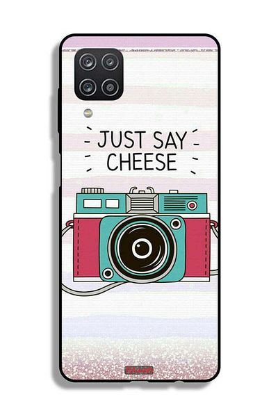 Tolwak غطاء حماية لهاتف Samsung Galaxy A12 - Just Say Cheese