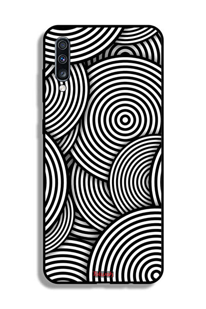 Tolwak غطاء حماية لهاتف سامسونج جالكسي A70 بنمط دوائر وهمية