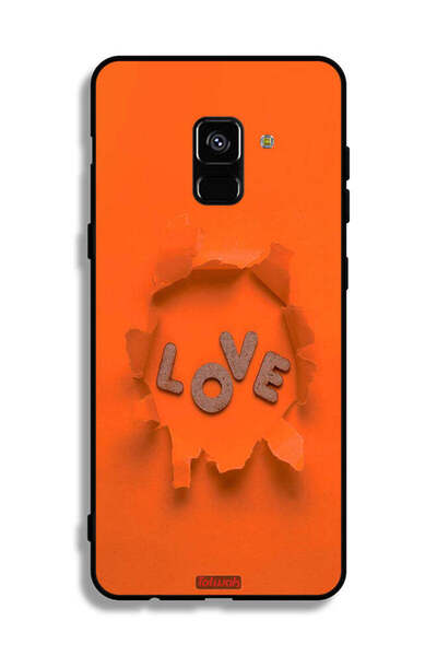 Tolwak غطاء حماية لهاتف Samsung Galaxy A8 Plus (2018) - Love