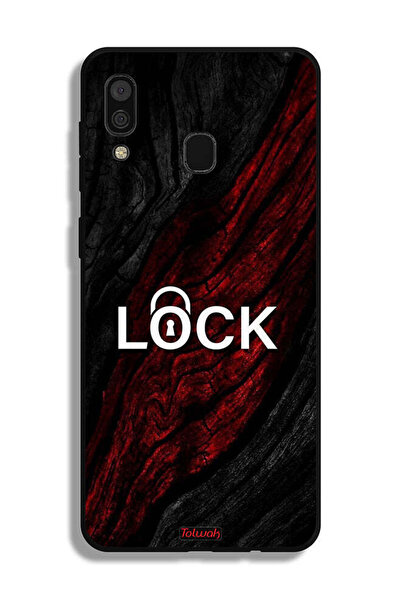 Tolwak غطاء حماية قابل للقفل لهاتف Samsung Galaxy A20