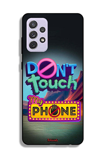 Tolwak Samsung Galaxy A72 5G Protective Case Cover Do Not Touch My Phone