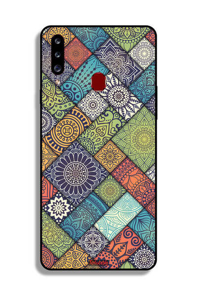 Tolwak غطاء حماية لهاتف سامسونج جالاكسي A20s بنمط ماندالا