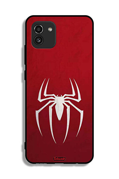 Tolwak Samsung Galaxy A03 Protective Case Cover Spider Icon