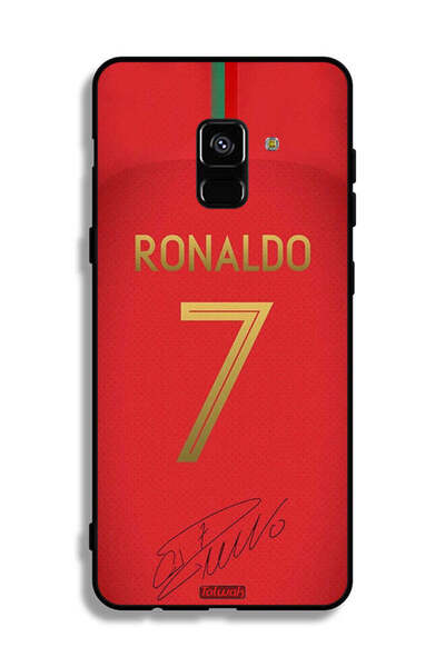 Tolwak غطاء حماية لهاتف سامسونج جالاكسي A8 بلس (2018) رونالدو 7