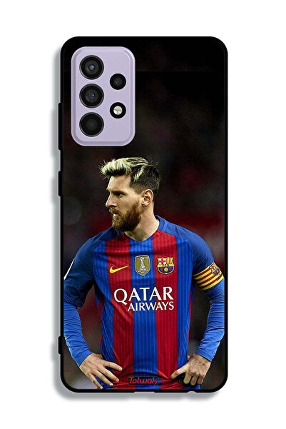 Tolwak غطاء حماية لهاتف سامسونج جالاكسي A52s 5G ميسي برشلونة