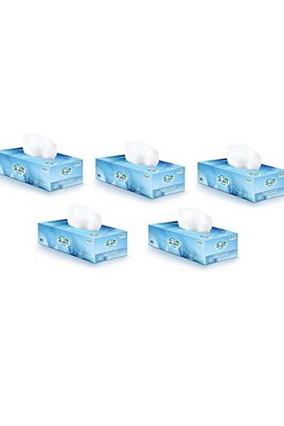 Al Ain SOFT 150 X 2 PLY TOUCH FREE SOFT FACIAL TISSUE PACK OF 5