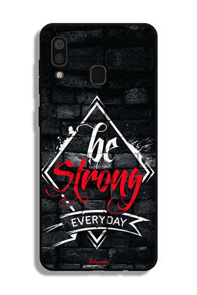 Tolwak غطاء حماية لهاتف Samsung Galaxy A20 كن قويًا كل يوم