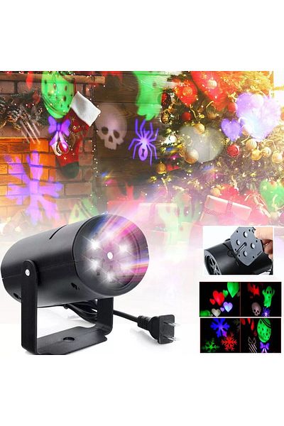 JustZEN Laser LED projector for Christmas, Halloween, Valentine's Day or Dragobete, JustZen® CR 3
