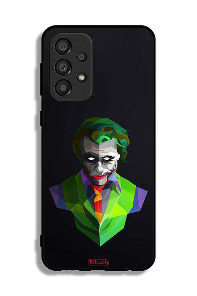 Tolwak غطاء حماية لهاتف Samsung Galaxy A33 5G بتصميم فن تجريدي للجوكر