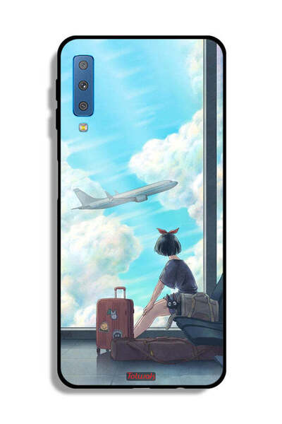 Tolwak سامسونج جالاكسي A7 (2018) سامسونج جالاكسي A7 (2018) غطاء واقي غطاء الس...