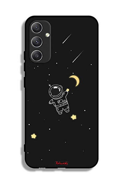 Tolwak غطاء حماية لهاتف سامسونج جالاكسي A34 5G، مشبك فني لرائد فضاء