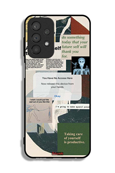 Tolwak غطاء حماية لهاتف Samsung Galaxy A23 اسمح لنفسك بالنمو