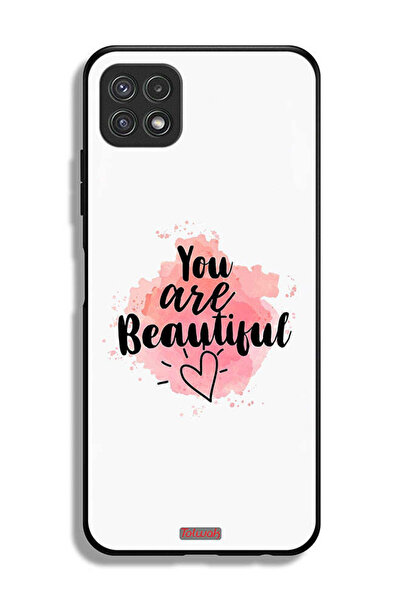 Tolwak Samsung Galaxy A22 5G Protective Case Cover You Are Beautiful