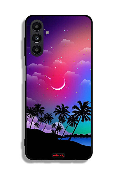 Tolwak Samsung Galaxy A13 5G Protective Case Cover Moon In Night Art