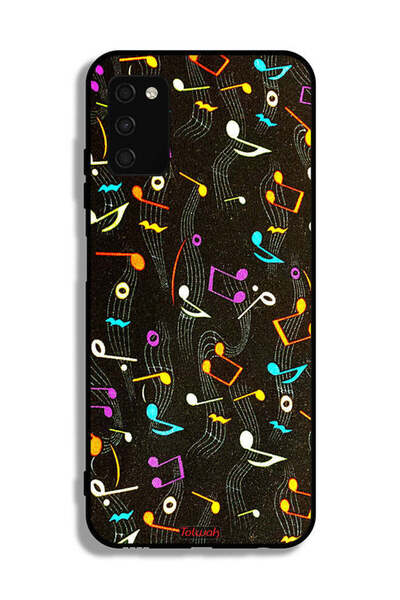 Tolwak غطاء حماية لهاتف Samsung Galaxy A03s بنمط قماش موسيقي