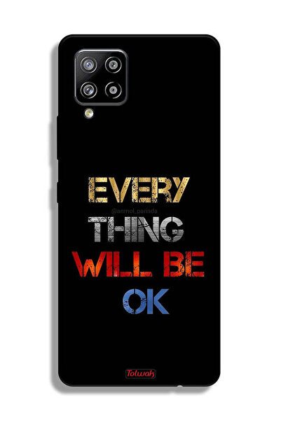 Tolwak غطاء حماية لهاتف Samsung Galaxy A42 5G كل شيء سيكون على ما يرام