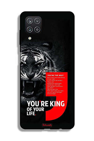 Tolwak غطاء حماية لهاتف سامسونج جالكسي A12 أنت ملك حياتك