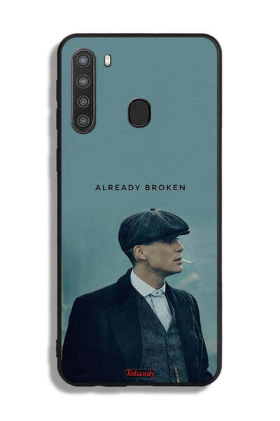 Tolwak غطاء حماية لهاتف Samsung Galaxy A21 مكسور بالفعل