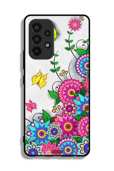 Tolwak Samsung Galaxy A53 5G Protective Case Cover Mandala Flowers