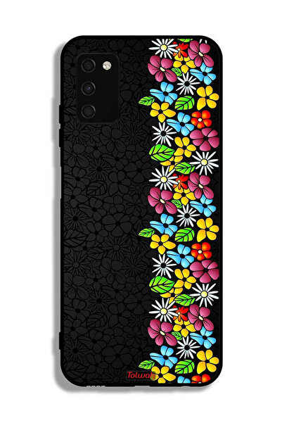 Tolwak غطاء حماية لهاتف سامسونج جالكسي A02s من فلاورز لاين