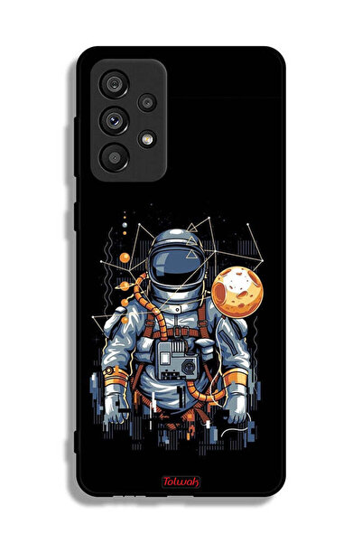 Tolwak غطاء حماية لهاتف Samsung Galaxy A73 5G بتصميم رائد فضاء تجريدي