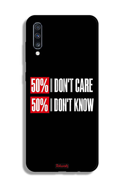 Tolwak غطاء حماية لهاتف سامسونج جالكسي A70 - لا يهمني