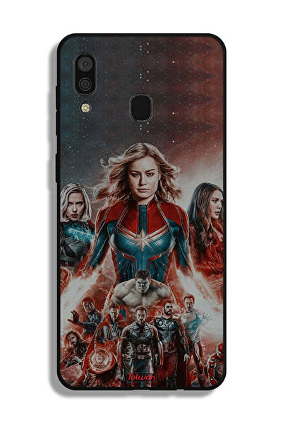 Tolwak غطاء حماية لهاتف Samsung Galaxy A20 من Avengers