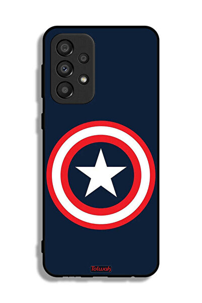 Tolwak Samsung Galaxy A33 5G Protective Case Cover Captain America