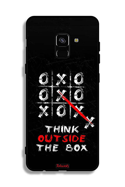 Tolwak غطاء حماية لهاتف Samsung Galaxy A8 Plus (2018) - فكر خارج الصندوق