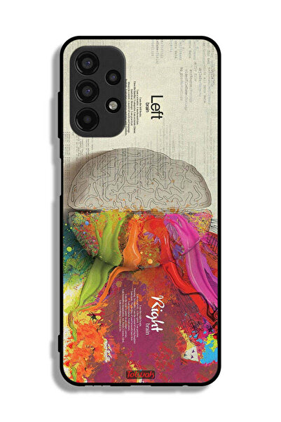 Tolwak غطاء حماية لهاتف سامسونج جالاكسي A13 4G بتصميم تجريدي لعلم الدماغ