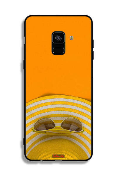 Tolwak غطاء حماية واقٍ لهاتف Samsung Galaxy A8 Plus (2018) وقبعة للنظارات
