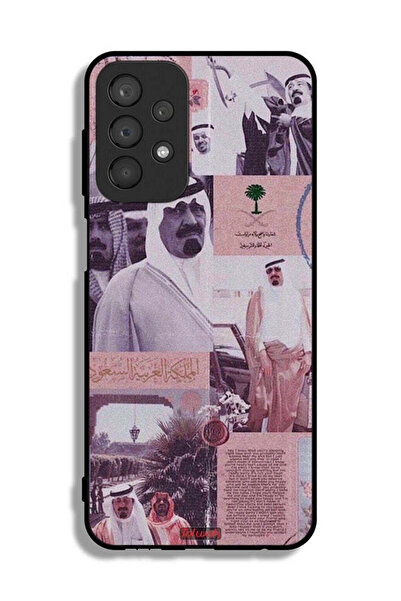 Tolwak غطاء حماية لهاتف سامسونج جالكسي A23، ملصق الملك عبد الله العتيق