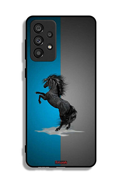 Tolwak غطاء حماية لهاتف Samsung Galaxy A73 5G بتصميم فن الحصان
