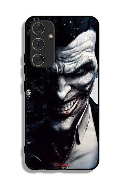 Tolwak غطاء حماية لهاتف سامسونج جالاكسي A54 5G بتصميم نصف وجه جوكر